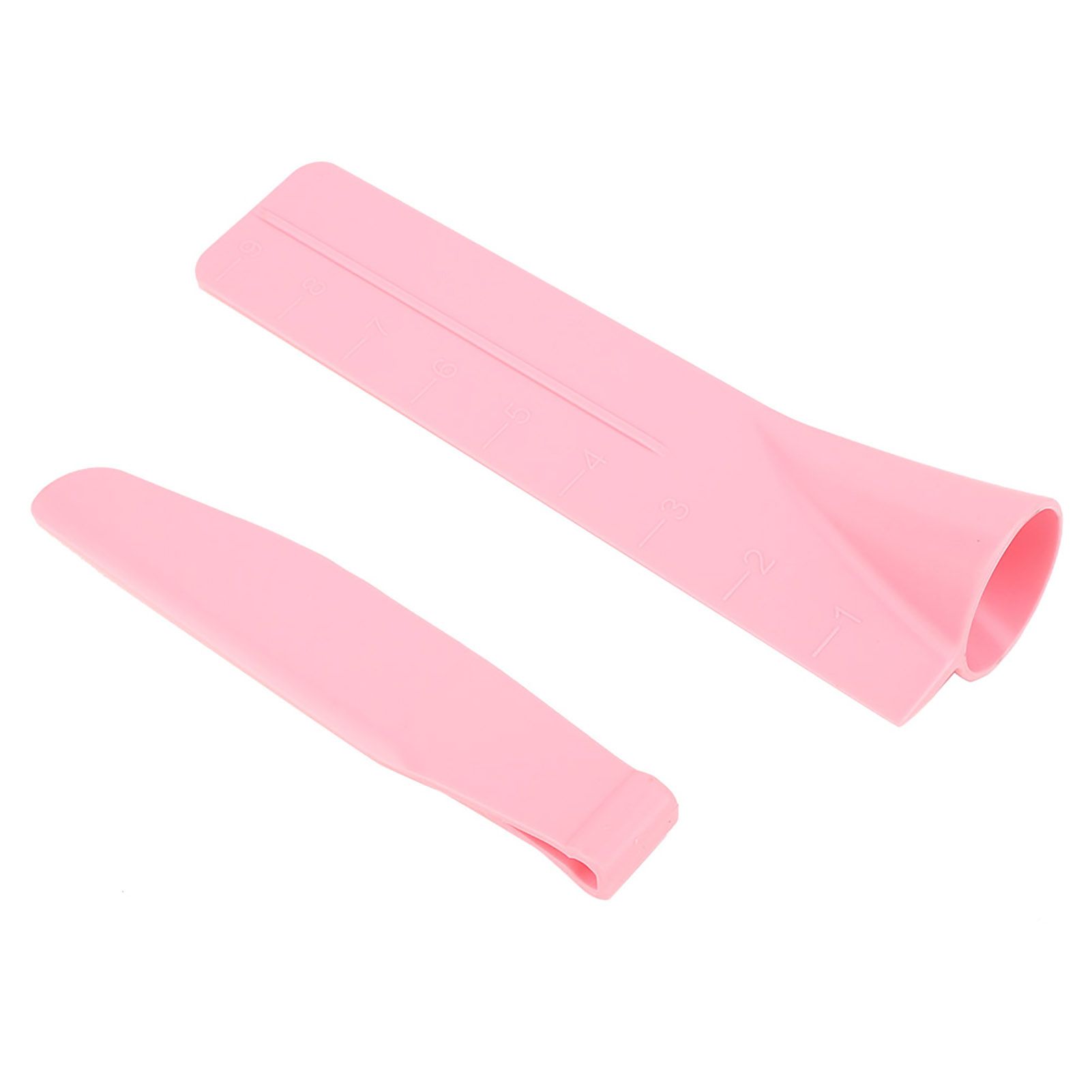 1 Set of Adjustable Height Cream Scraper Cake Gauge with Scale Kitchen view 3