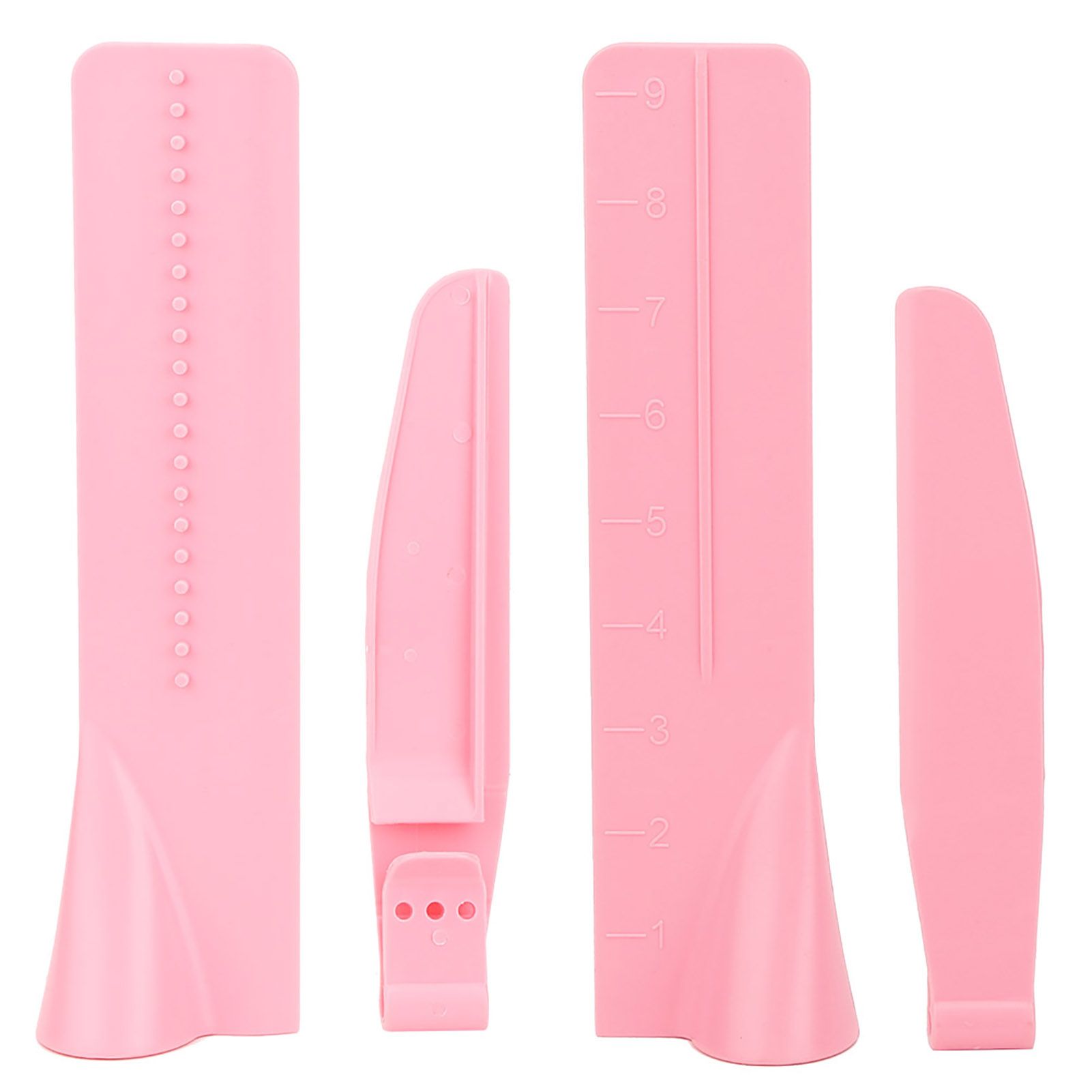 1 Set of Adjustable Height Cream Scraper Cake Gauge with Scale Kitchen view 5