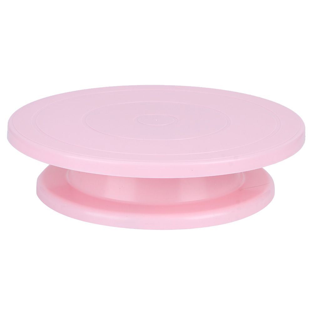 Rotating Cake Turntable Cake Decorating Display Stand Base DIY Kitchen Baking view 3