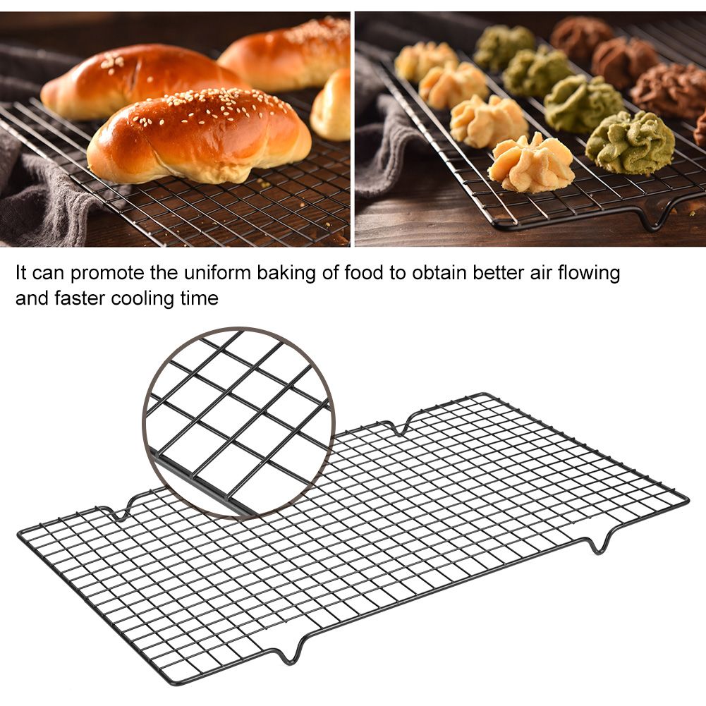 Multifunctional Stainless Steel Nonstick Barbecue Grills Cooling Rack Grid view 7