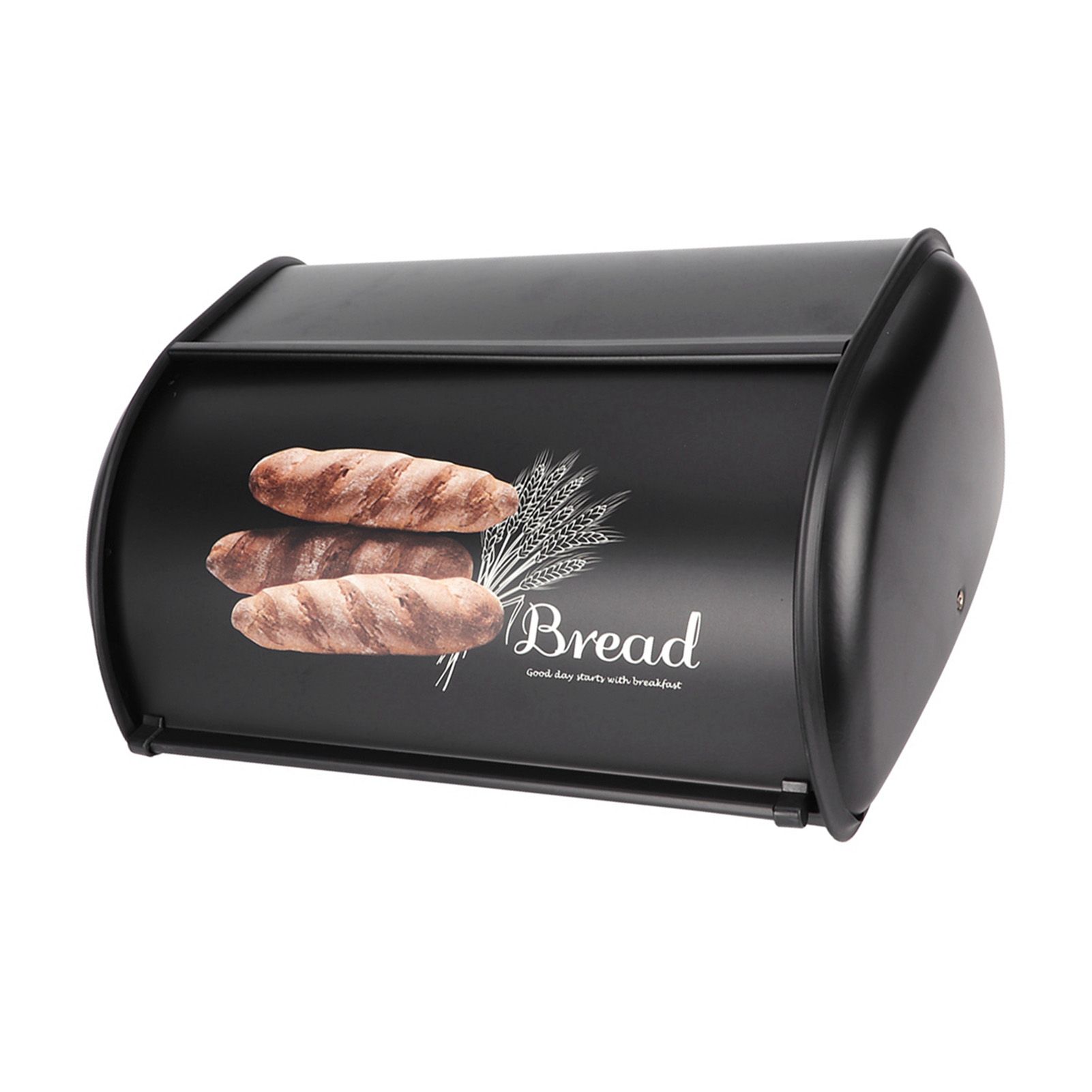 Large Capacity Stainless Steel Bread Box Holder Bin Container Kitchen Storage view 7