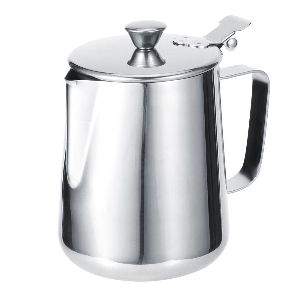 Stainless Steel Thicken Milk Frothing Cup Jug Coffee Pitcher Latte Art with