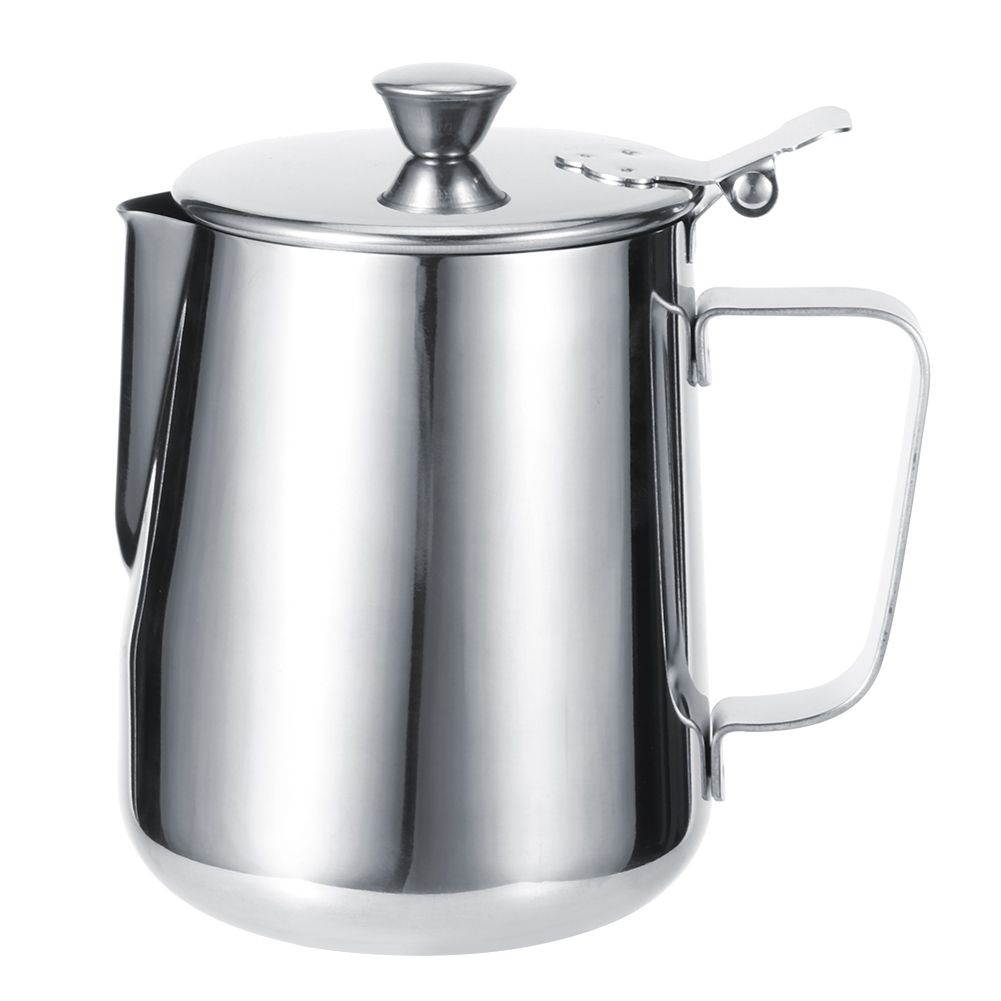 Stainless Steel Thicken Milk Frothing Cup Jug Coffee Pitcher Latte Art with view 2
