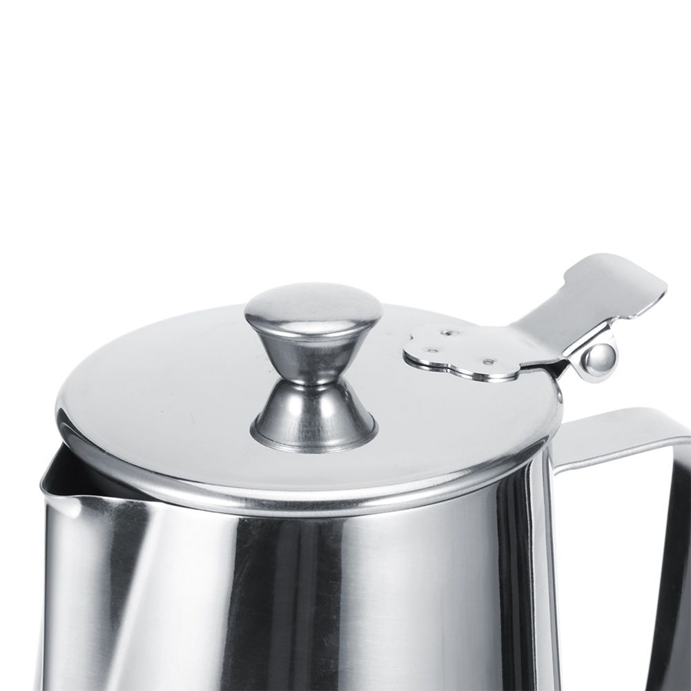 Stainless Steel Thicken Milk Frothing Cup Jug Coffee Pitcher Latte Art with view 7