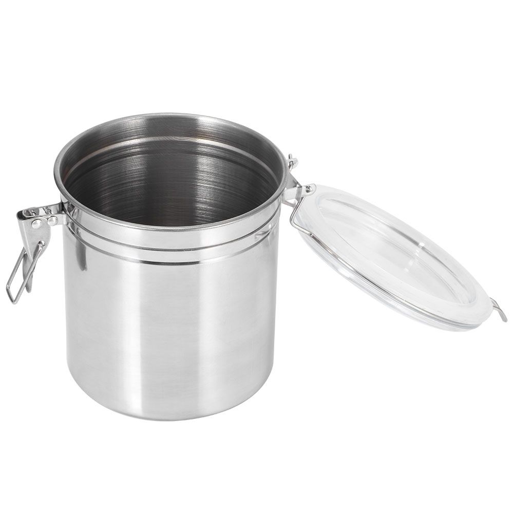 Stainless Steel Coffee Beans Tea Sealed Jar Cans Storage Container for Sugar view 4
