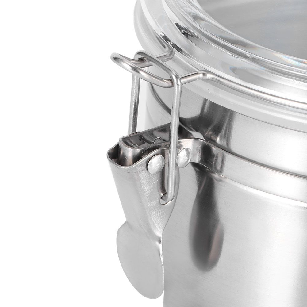 Stainless Steel Coffee Beans Tea Sealed Jar Cans Storage Container for Sugar view 10
