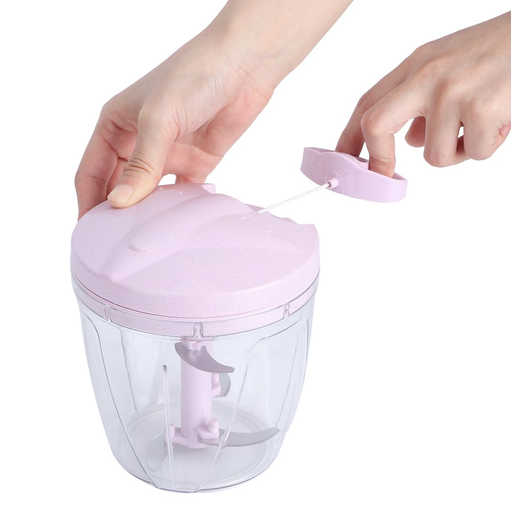 900ML Multi Function Meat Chopper Hand Pulled Meat Mincer Household Food view 5