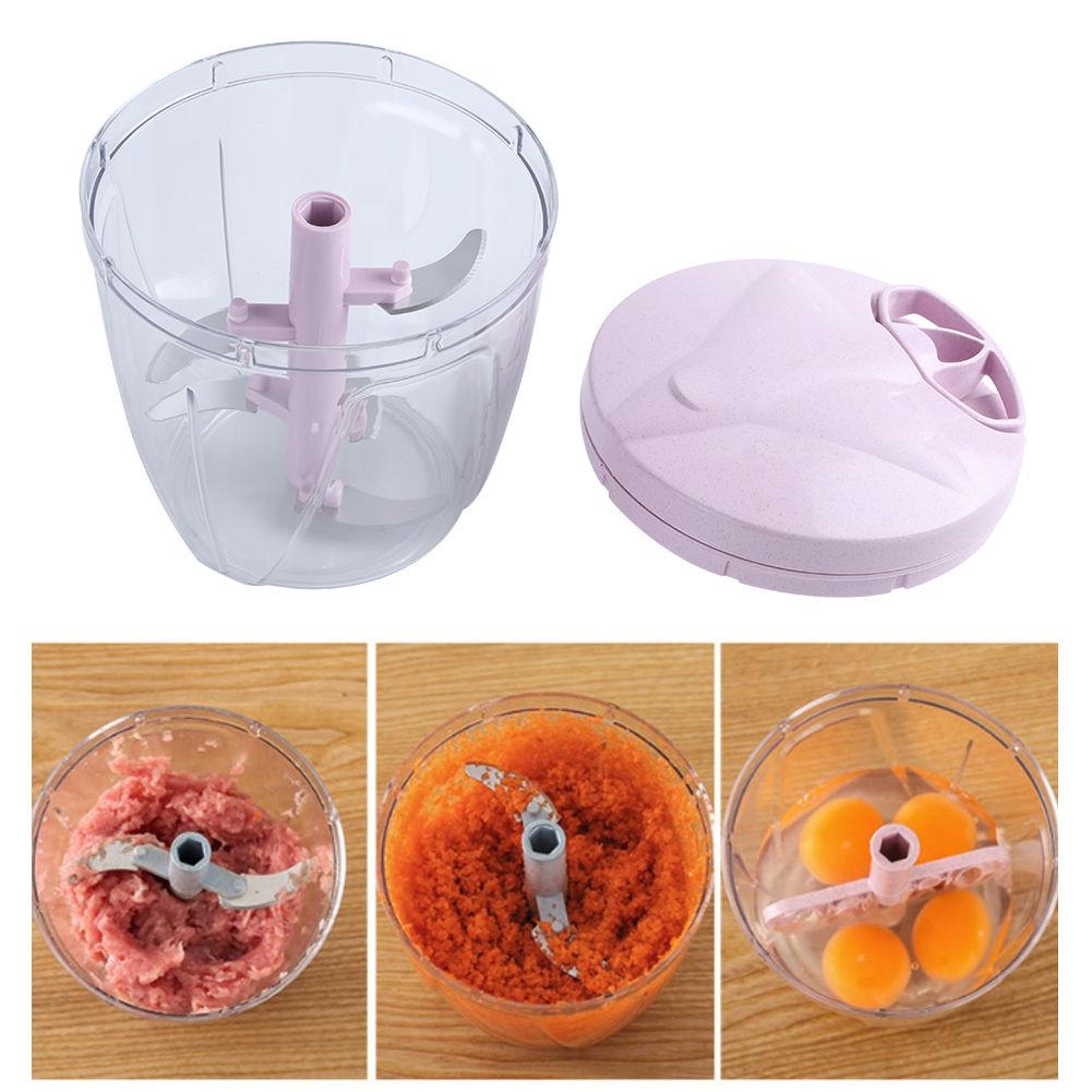 900ML Multi Function Meat Chopper Hand Pulled Meat Mincer Household Food view 6