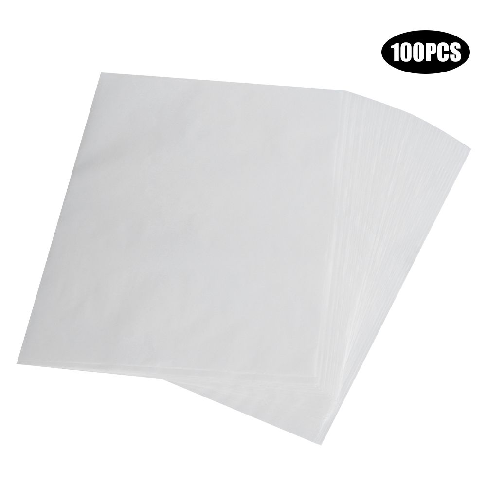 100Pcs Non-Stick Parchment Paper Baking Sheets Silicone Baking Mat Kitchen view 2