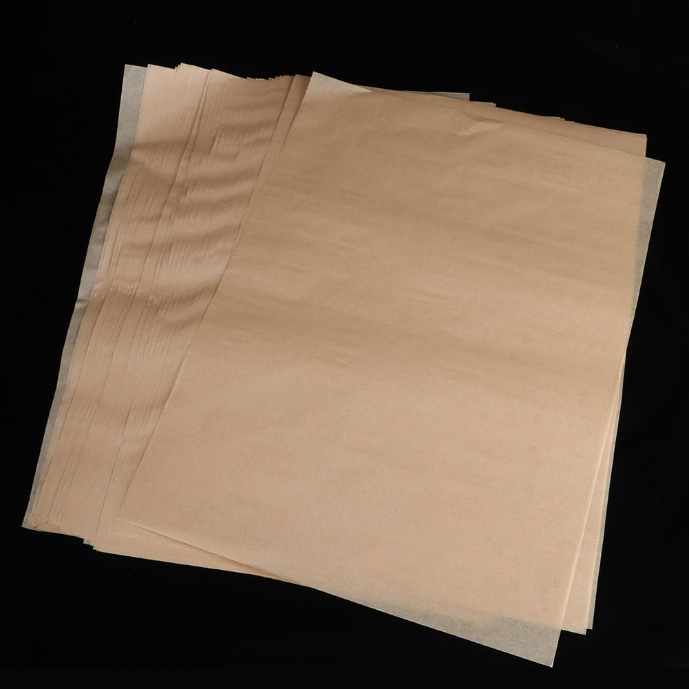 100Pcs Non-Stick Parchment Paper Baking Sheets Silicone Baking Mat Kitchen view 5