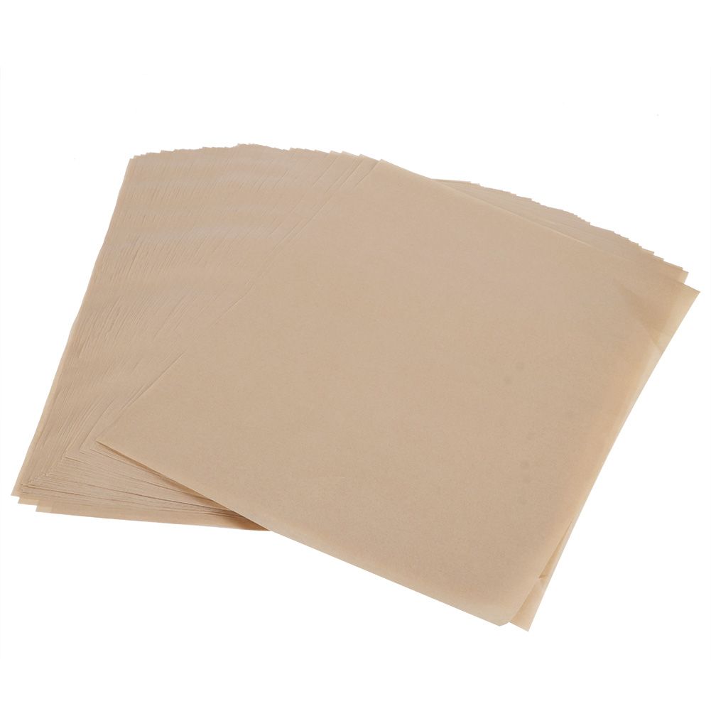 100Pcs Non-Stick Parchment Paper Baking Sheets Silicone Baking Mat Kitchen view 9