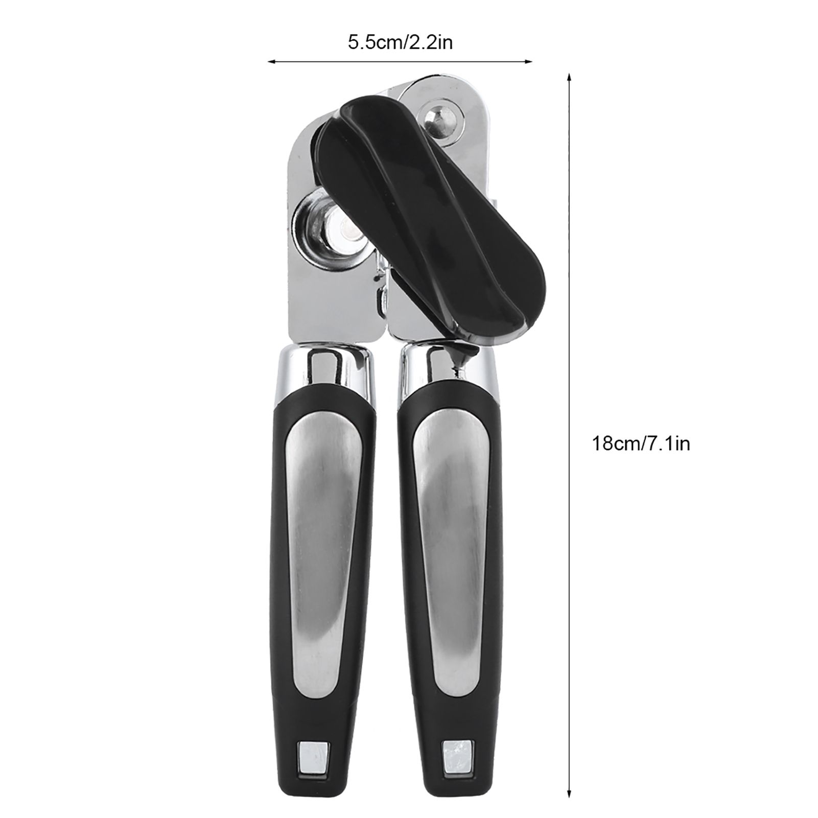 Stainless Steel Cans Opener Multi Function Hand Held Tin Opener for Jar Bottle view 11