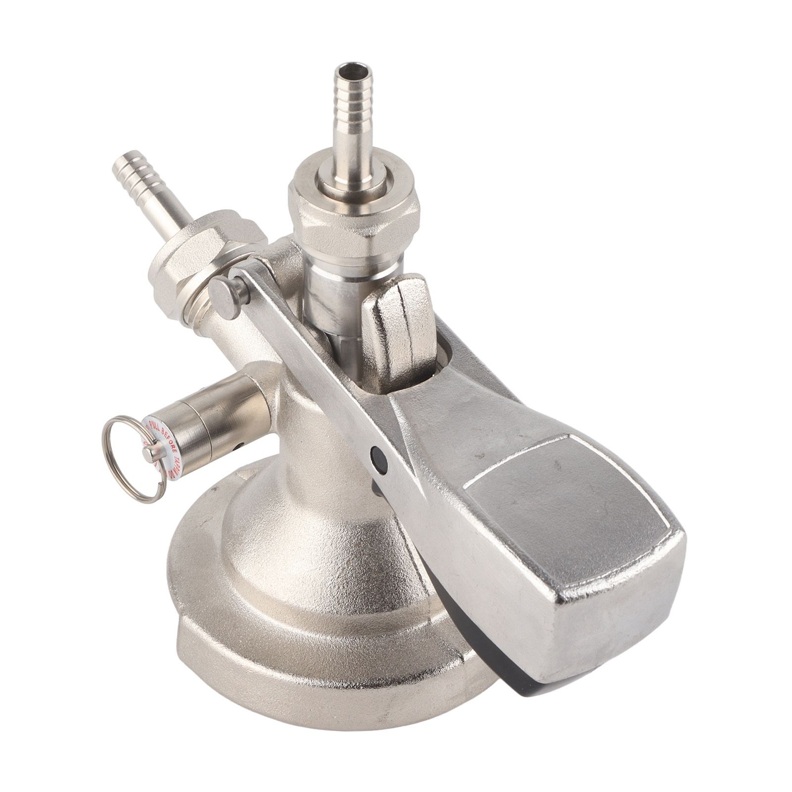 A Type Keg Coupler Stainless Steel Beer Keg Dispenser Connector Dispensing view 4