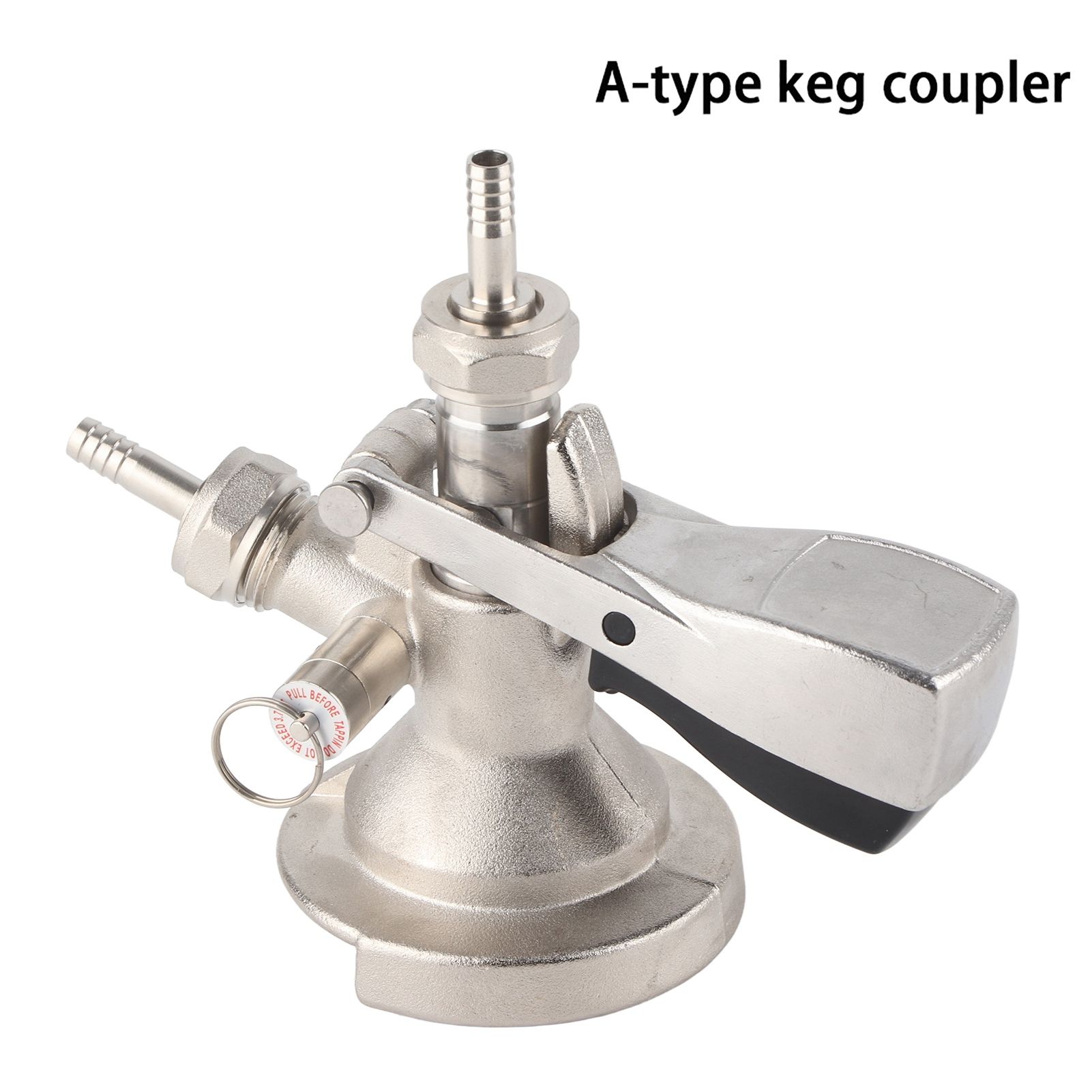A Type Keg Coupler Stainless Steel Beer Keg Dispenser Connector Dispensing view 10
