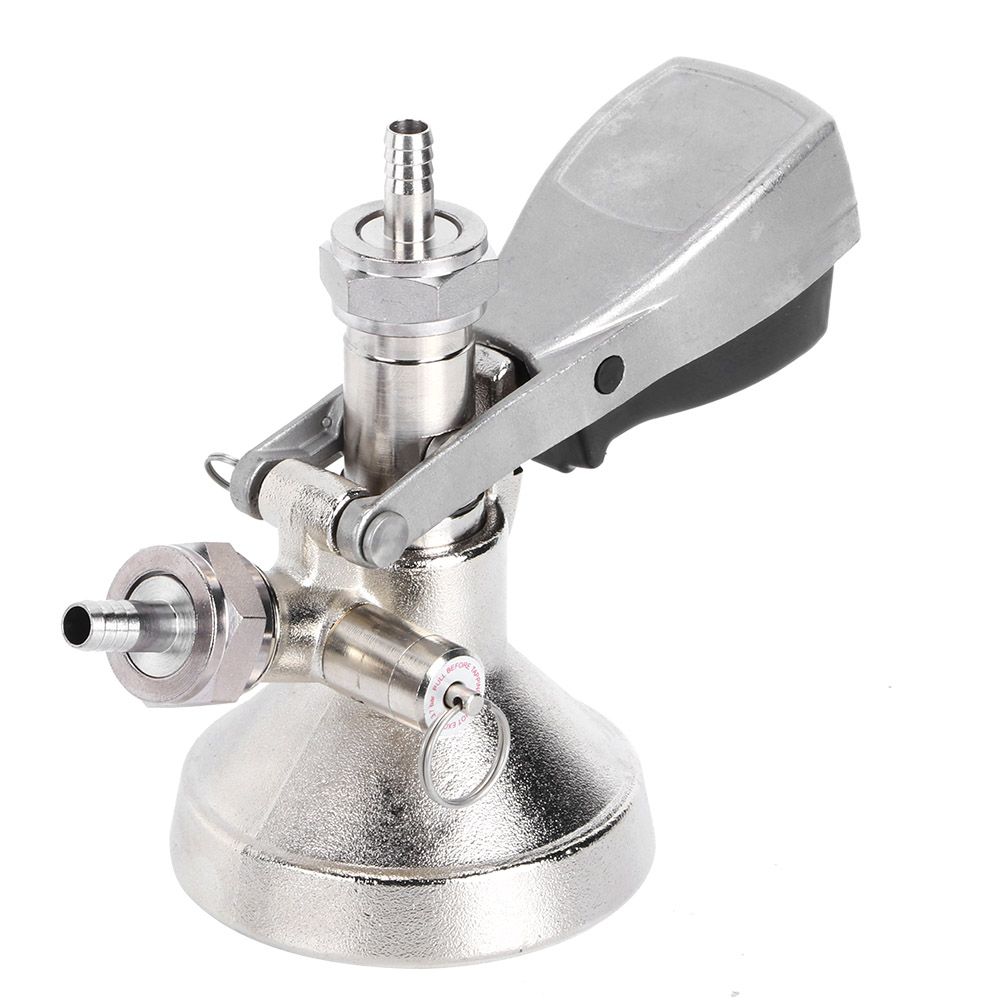 Stainless Steel G Type Keg Coupler Beer Dispenser Connector Dispensing