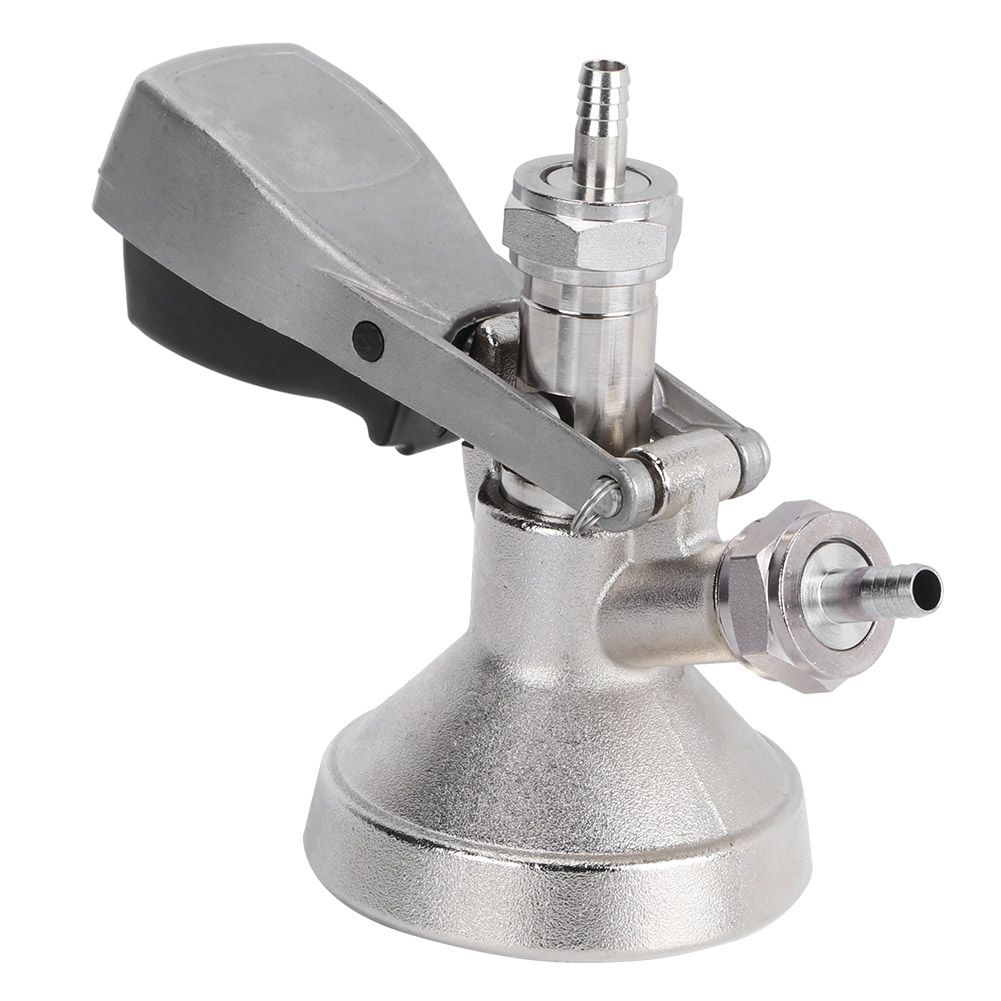 Stainless Steel G Type Keg Coupler Beer Dispenser Connector Dispensing view 3