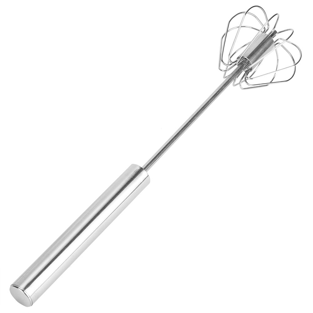 Semi Automatic Stainless Steel Egg Beater Mixer Blender Milk Frother Kitchen