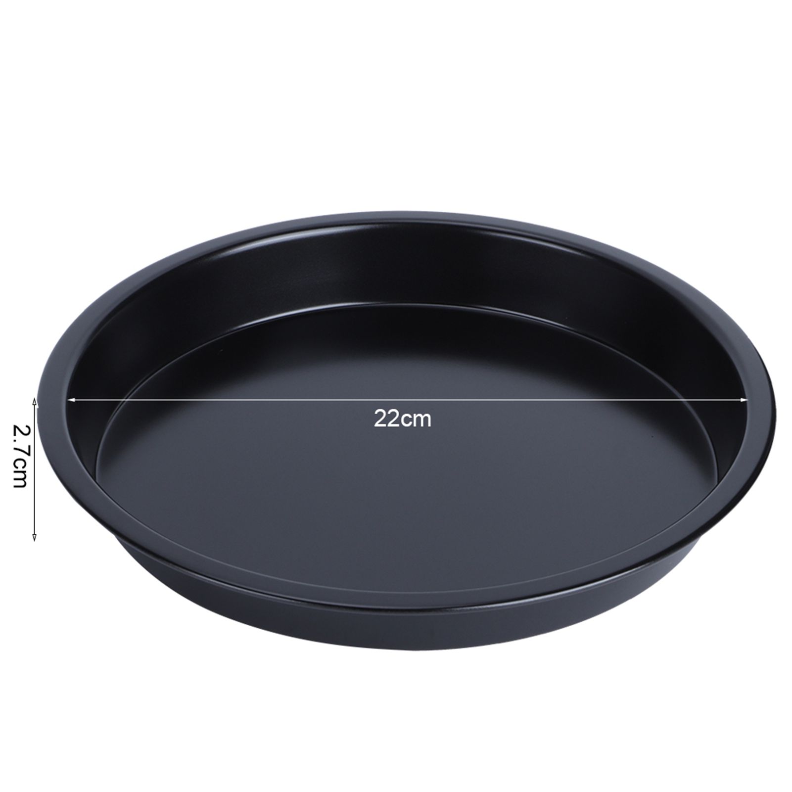 Pizza Pan Non-Stick Round Pie Cake Bread Mold Carbon Steel Baking Dish Pan view 10
