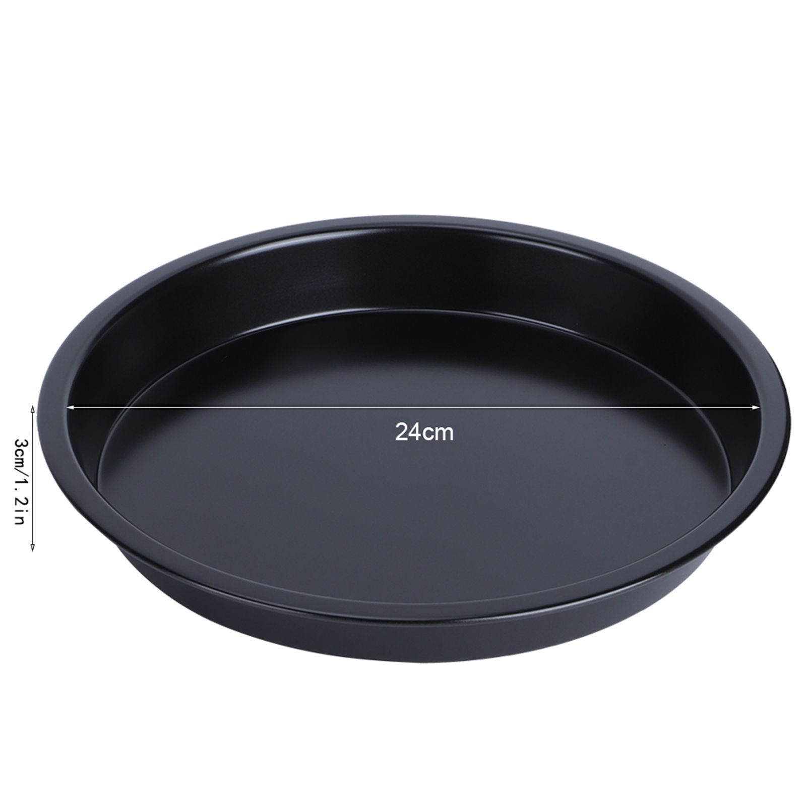Pizza Pan Non-Stick Round Pie Cake Bread Mold Carbon Steel Baking Dish Pan view 11