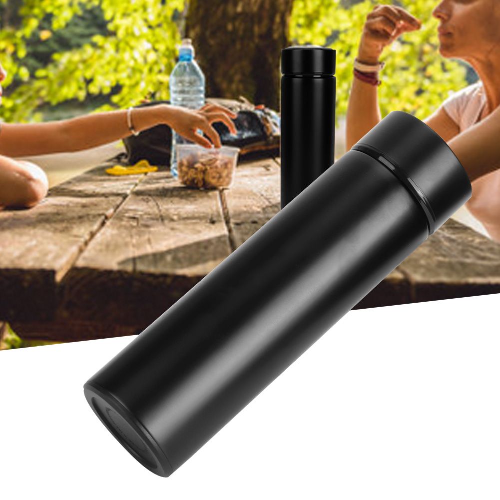 500ml Vacuum Cup Simple Modern Stainless Steel Insulation Water Bottle for view 10