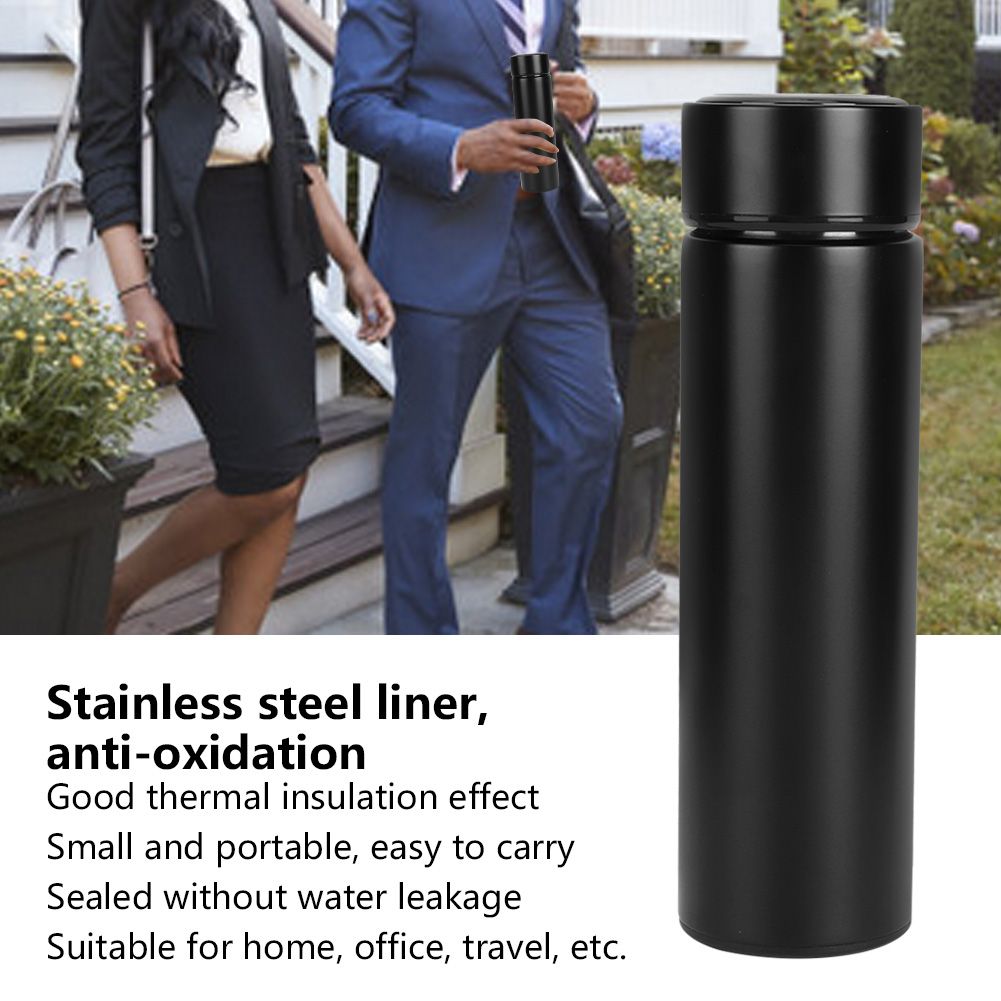 500ml Vacuum Cup Simple Modern Stainless Steel Insulation Water Bottle for view 11