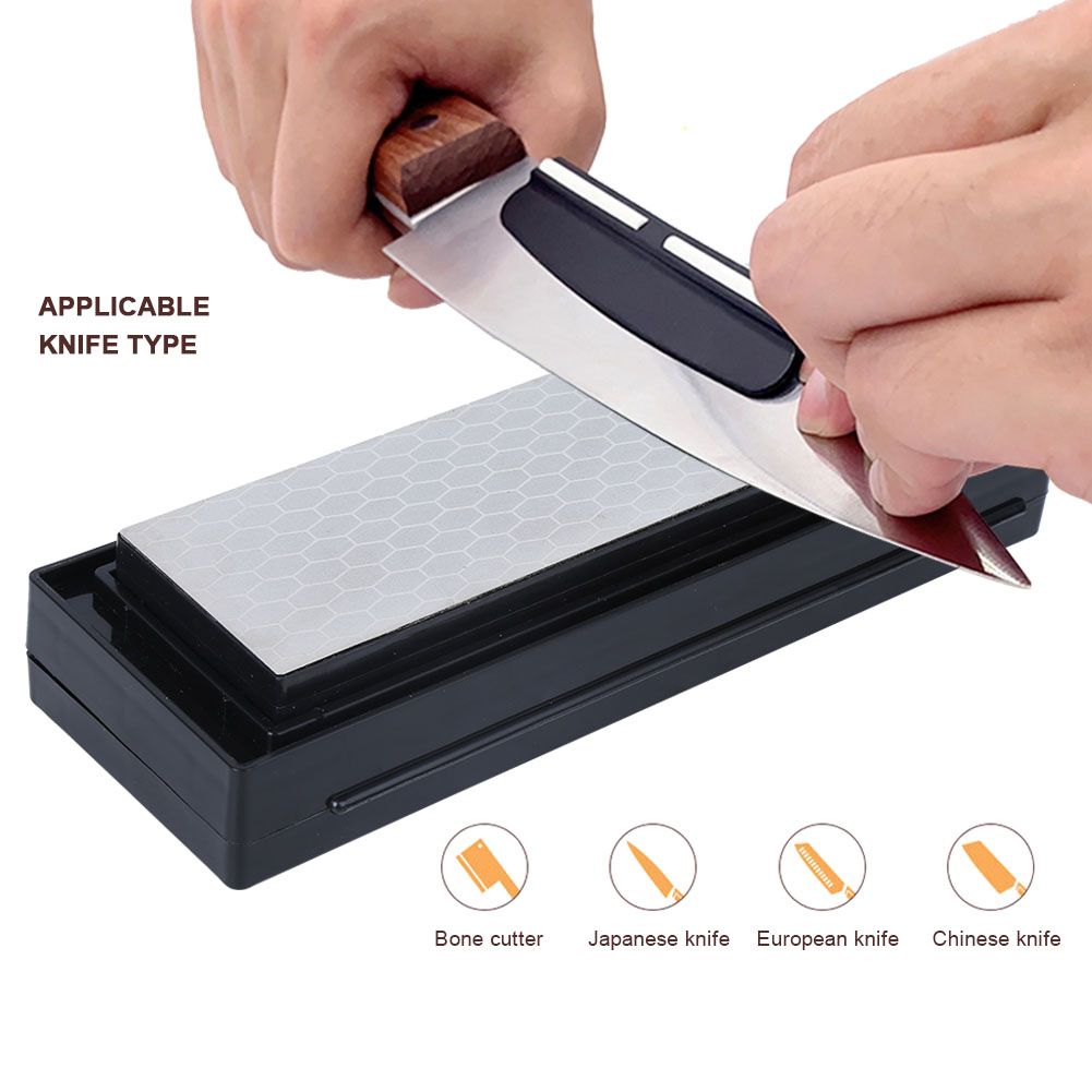 4Pcs/Set High Hardness Sharpening Stone Kit Knives Sharpener for Kitchen view 7