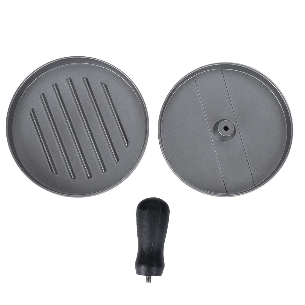Zinc Aluminum Alloy Non-Stick Hamburger Press Maker Mold Patty Making Tool view 2