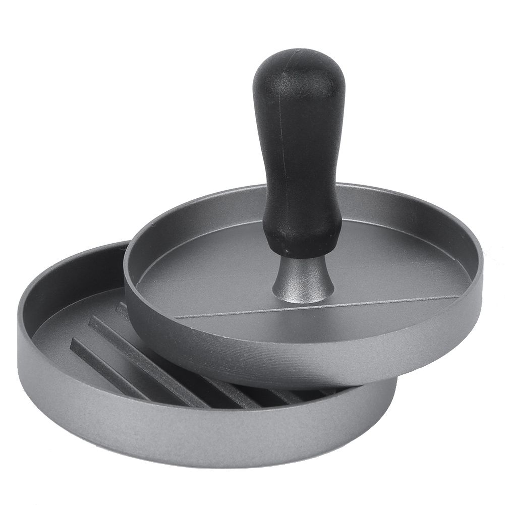Zinc Aluminum Alloy Non-Stick Hamburger Press Maker Mold Patty Making Tool view 3