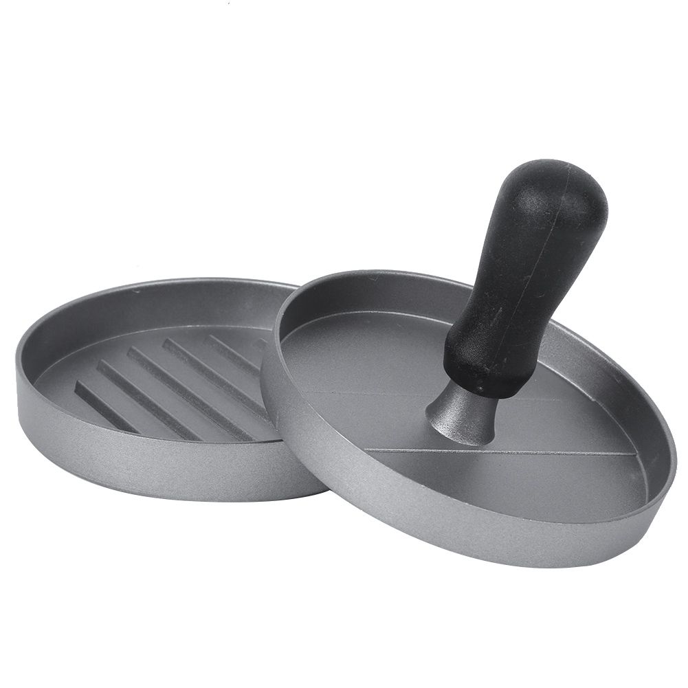 Zinc Aluminum Alloy Non-Stick Hamburger Press Maker Mold Patty Making Tool view 4