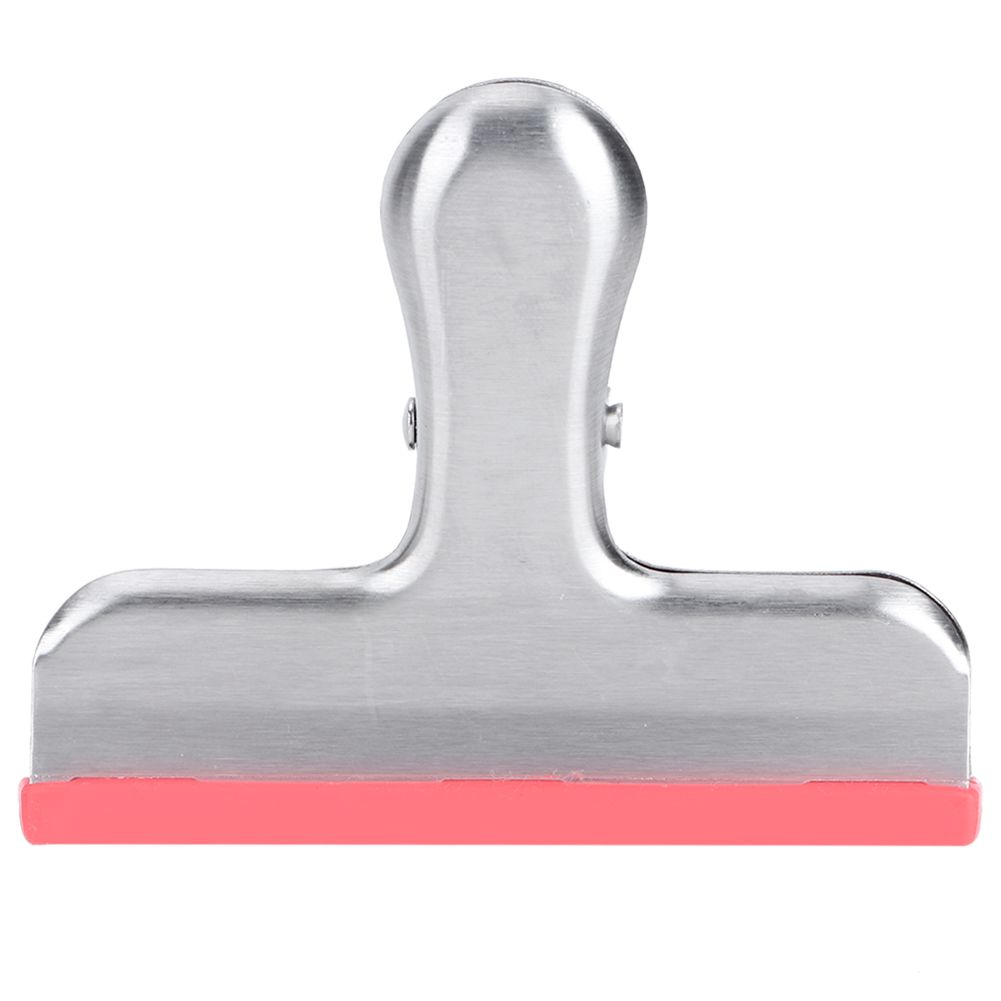 4 Color Stainless Steel Anti-Skid Silicone Strip Sealing Clip for Sealing Food view 7
