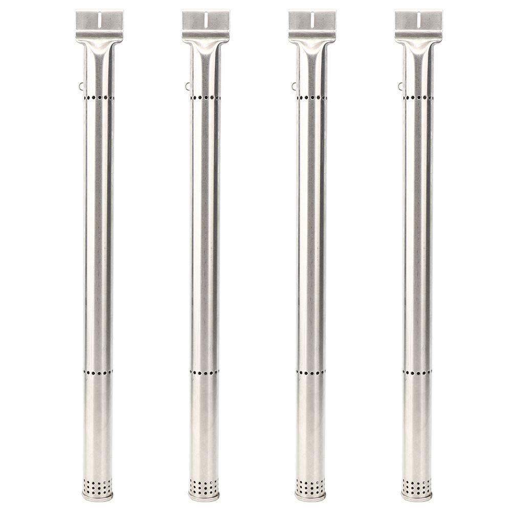 4Pcs Stainless Steel Grill Burners Tube Replacement Accessories Fit for Charbroil view 2