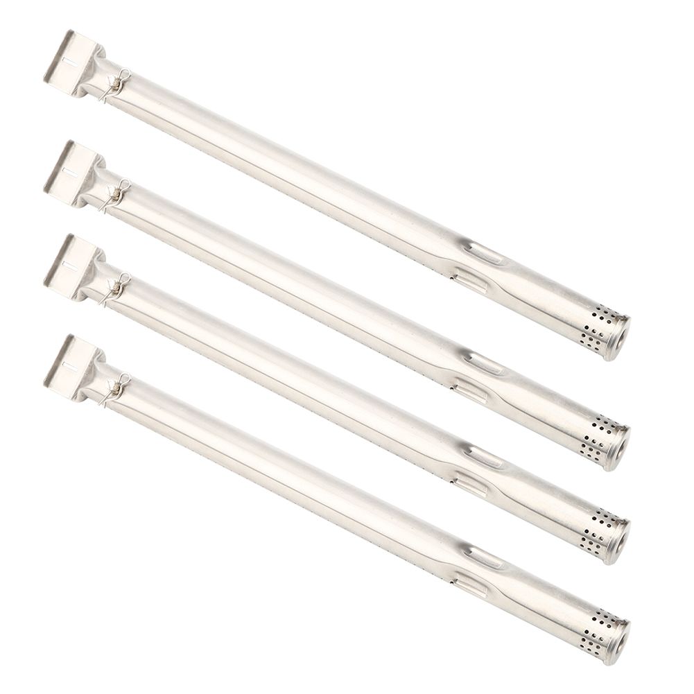 4Pcs Stainless Steel Grill Burners Tube Replacement Accessories Fit for Charbroil view 4
