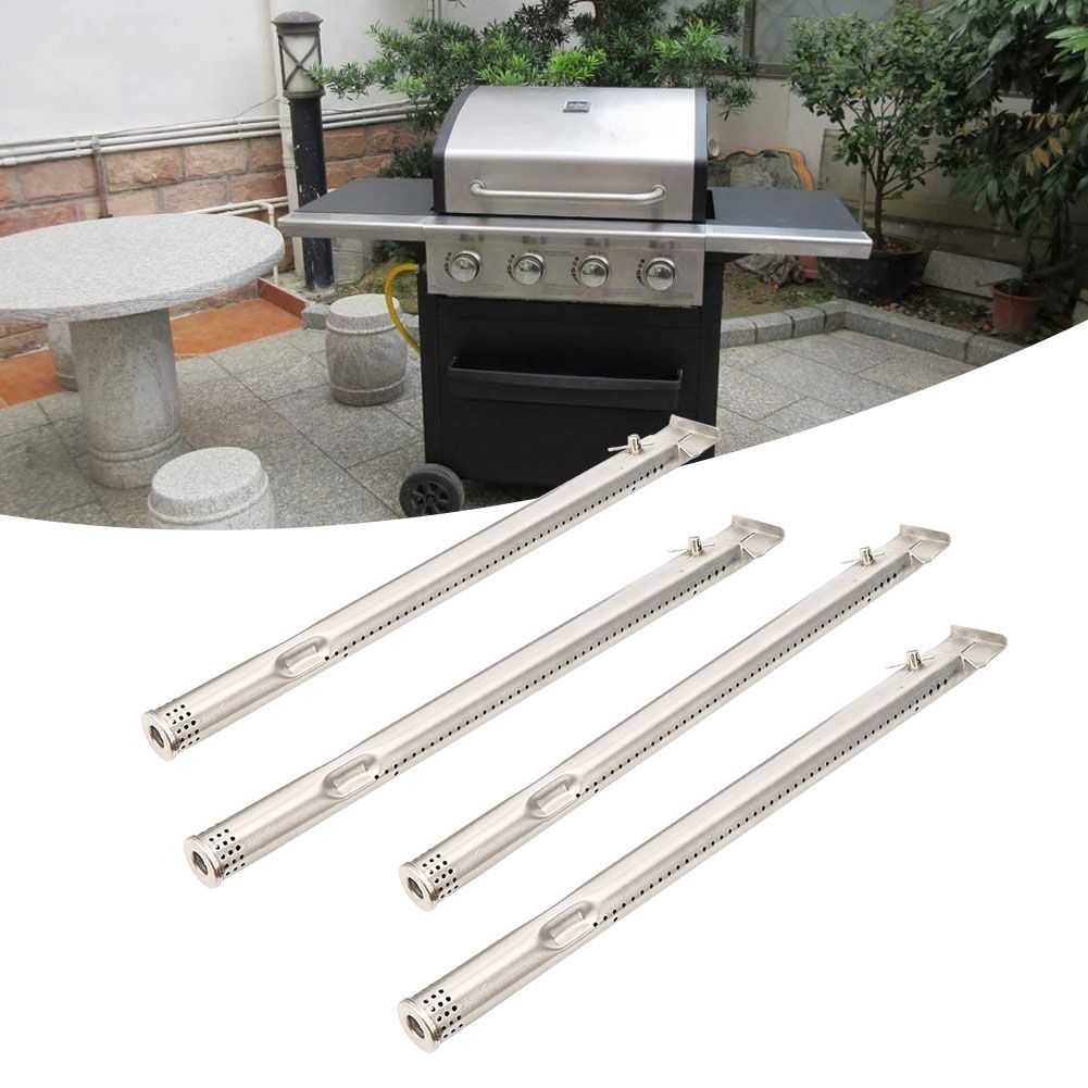 4Pcs Stainless Steel Grill Burners Tube Replacement Accessories Fit for Charbroil view 5