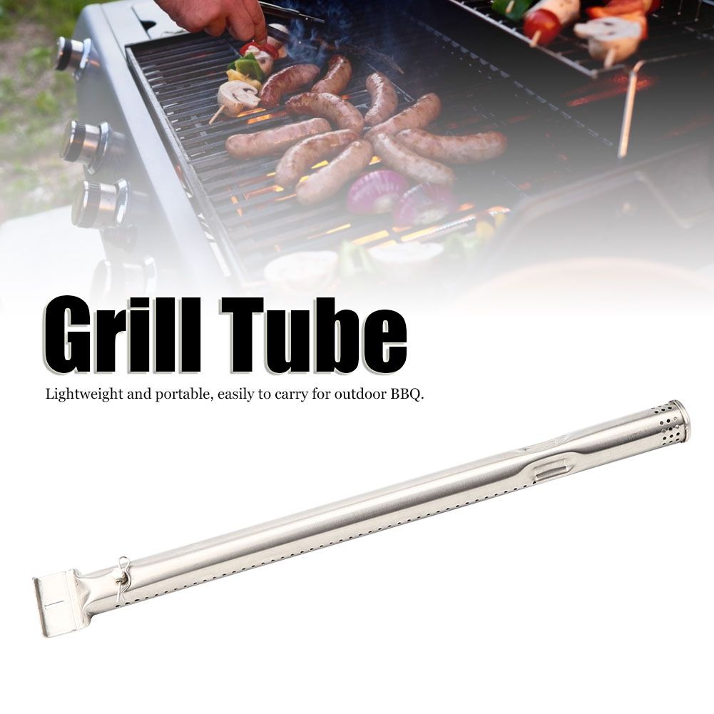 4Pcs Stainless Steel Grill Burners Tube Replacement Accessories Fit for Charbroil view 7