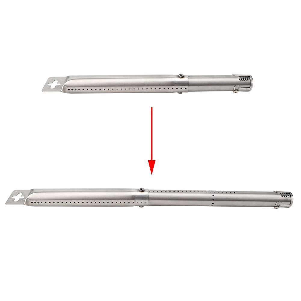 4pcs Adjustable Telescopic Stainless Steel Pipe Tube Burners BBQ Grill Parts view 5