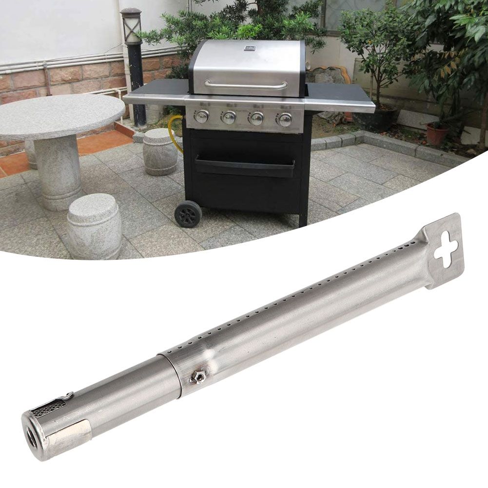 4pcs Adjustable Telescopic Stainless Steel Pipe Tube Burners BBQ Grill Parts view 6