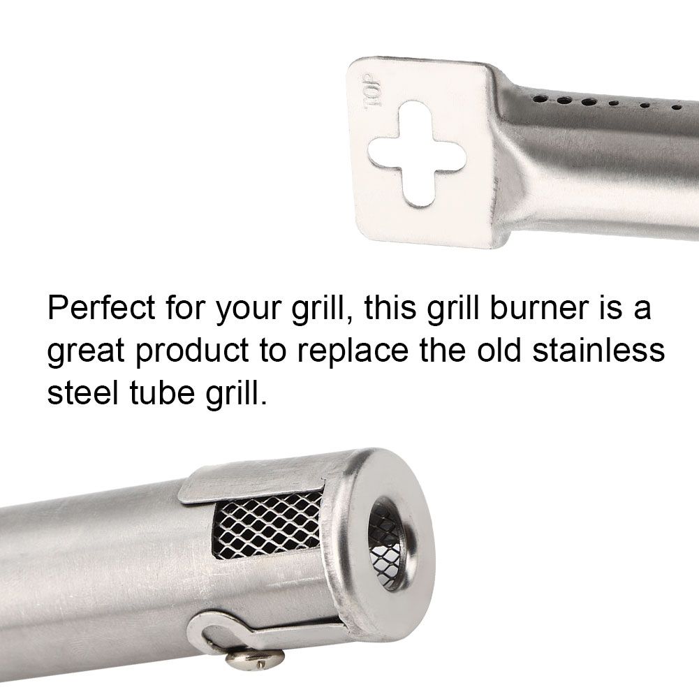 4pcs Adjustable Telescopic Stainless Steel Pipe Tube Burners BBQ Grill Parts view 10