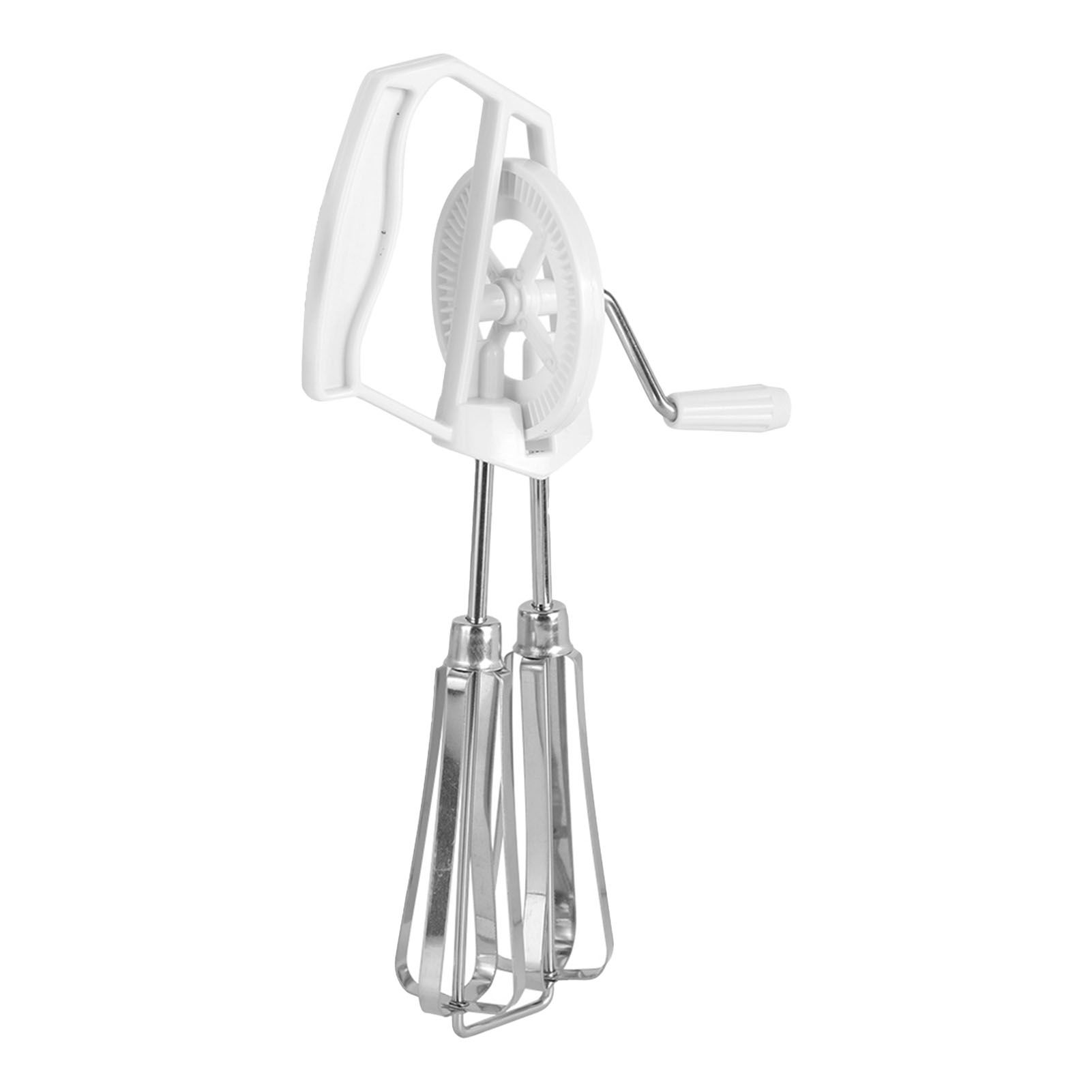 Stainless Steel Handheld Manual Egg Blender Mixer Beater Home Kitchen Cooking Tool view 2