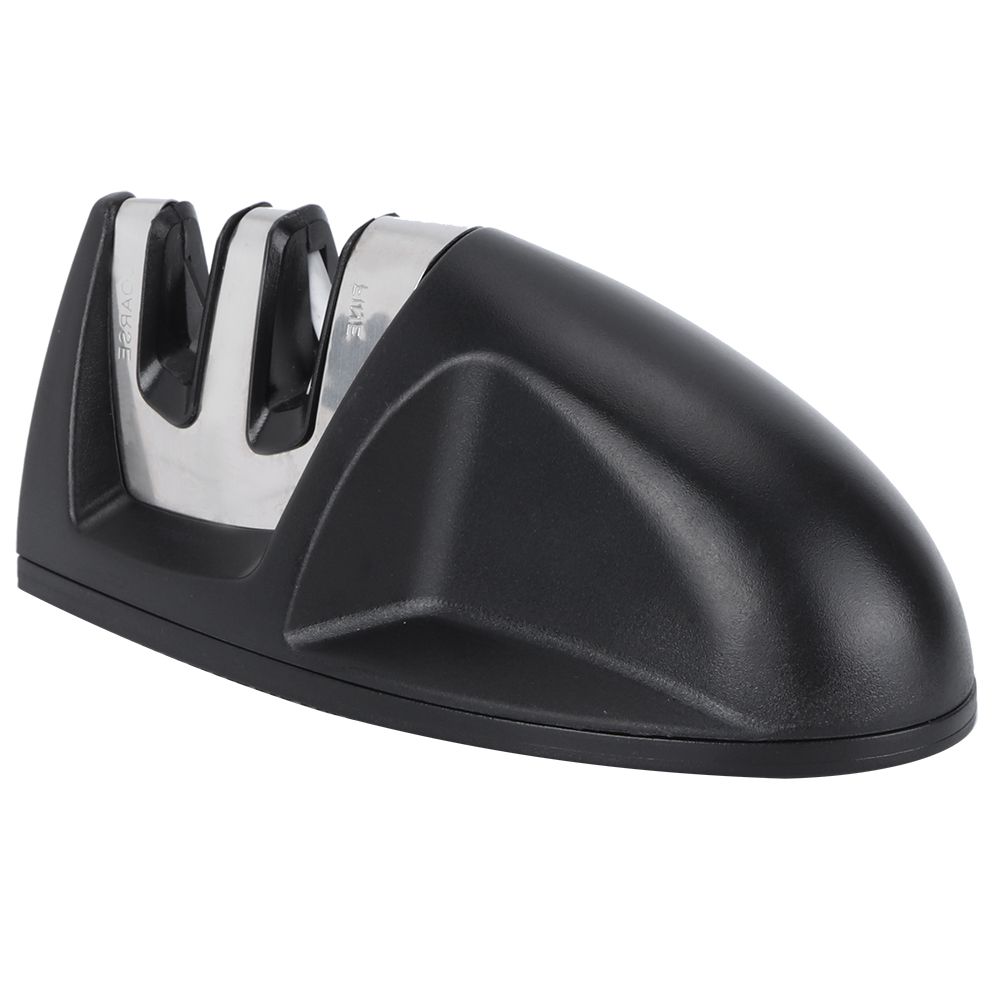 2Pcs 2-Slot Flat Bottom Kitchen Sharpener Multifunctional Household Knife view 3
