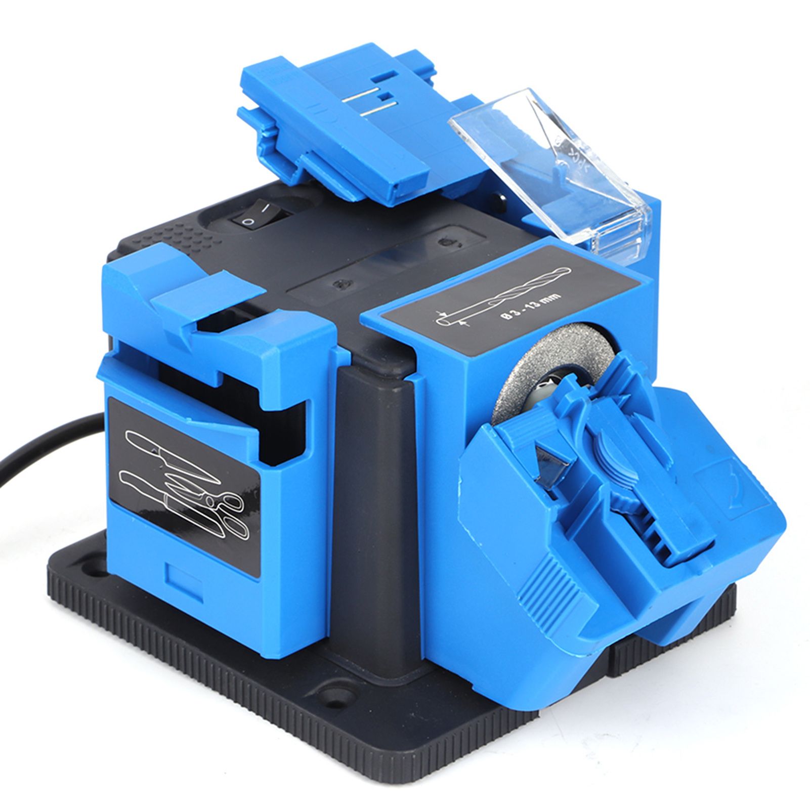 Multifunctional Household Knife Sharpener Drill Bit Scissor Sharpening Machine view 4