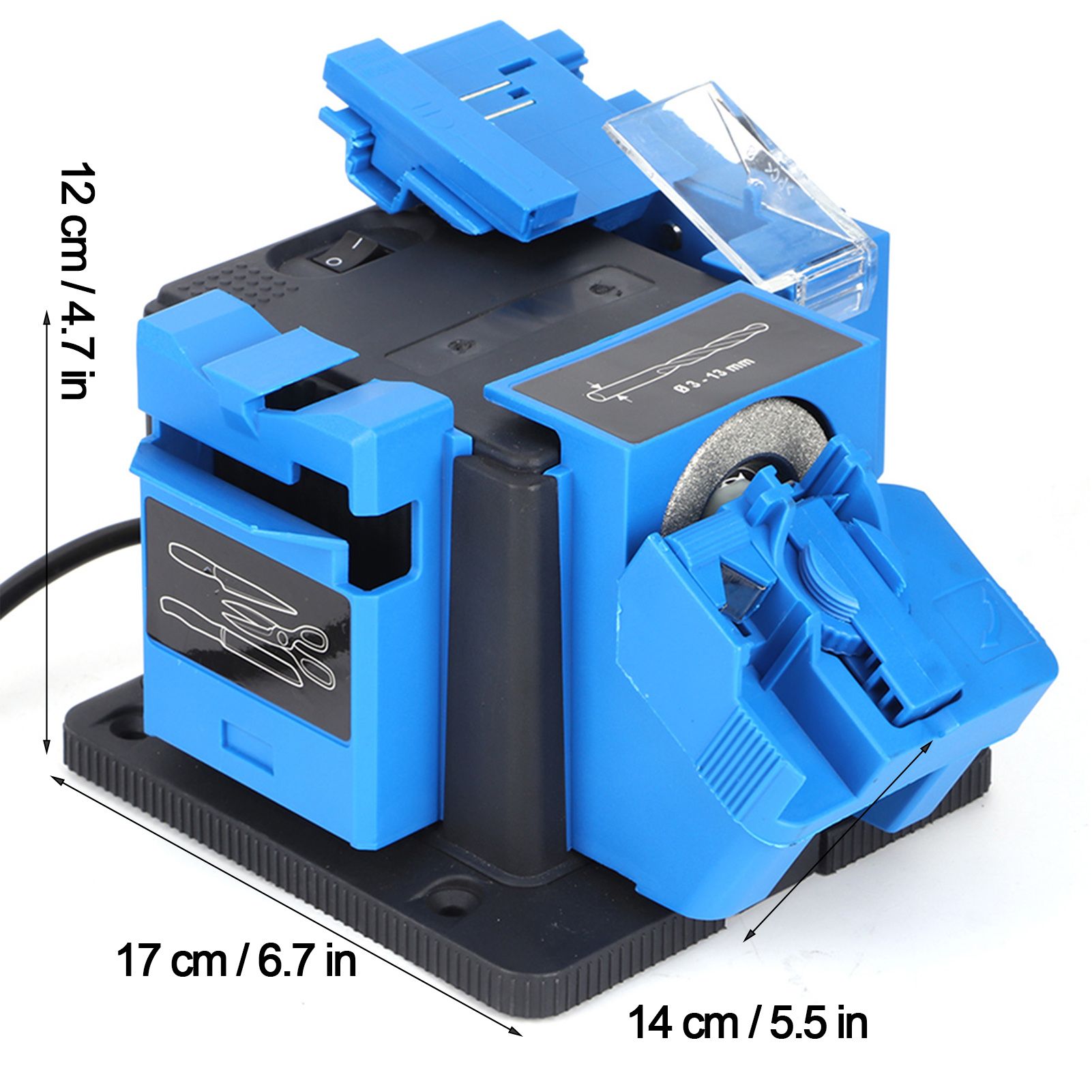 Multifunctional Household Knife Sharpener Drill Bit Scissor Sharpening Machine view 11