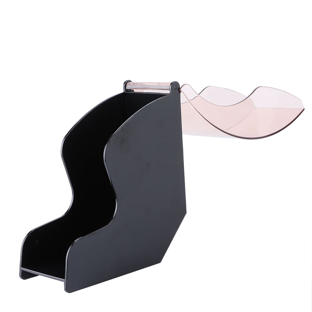 Acrylic Dust - Proof Coffee Filter Paper Holder Storage Dispenser Rack With view 3