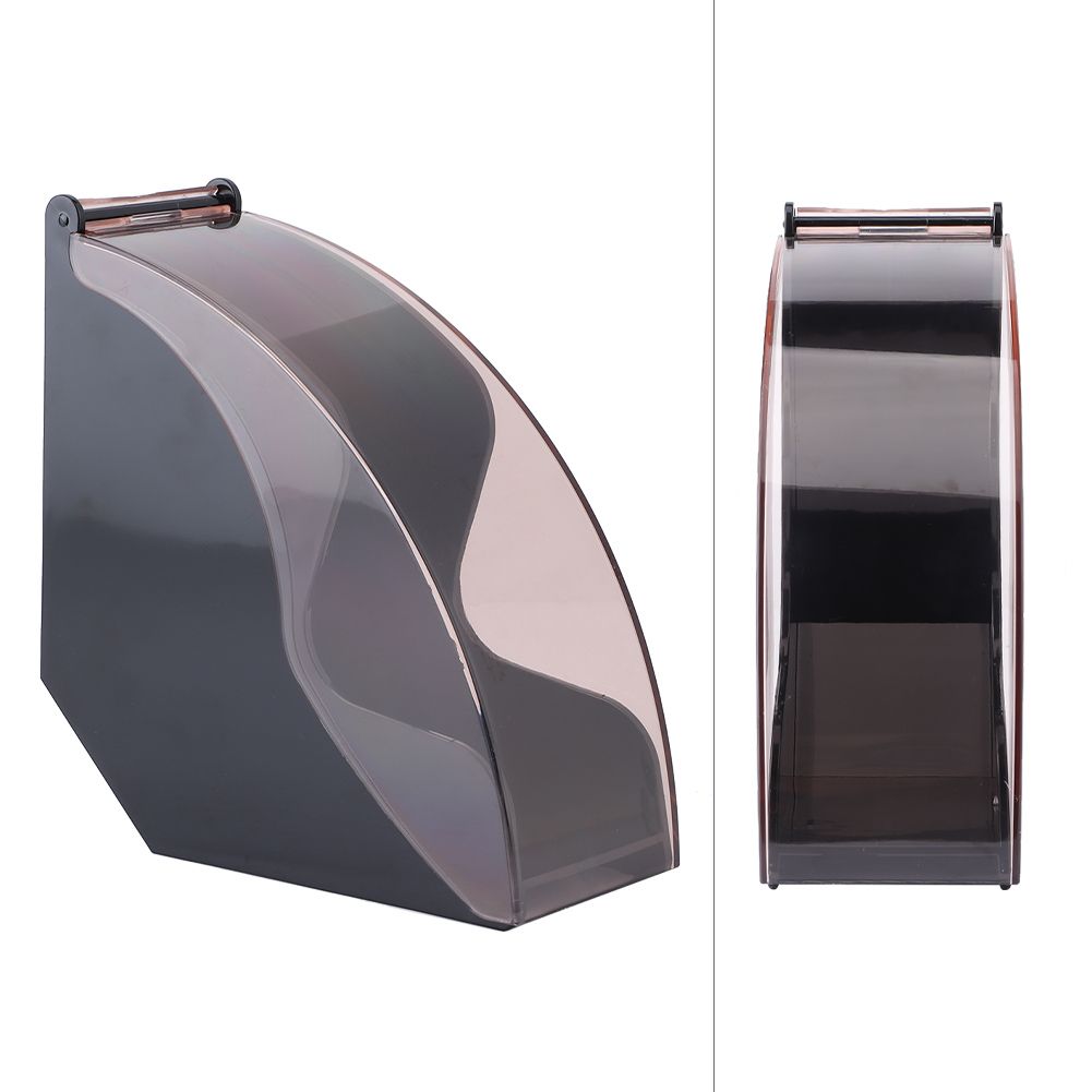 Acrylic Dust - Proof Coffee Filter Paper Holder Storage Dispenser Rack With view 5