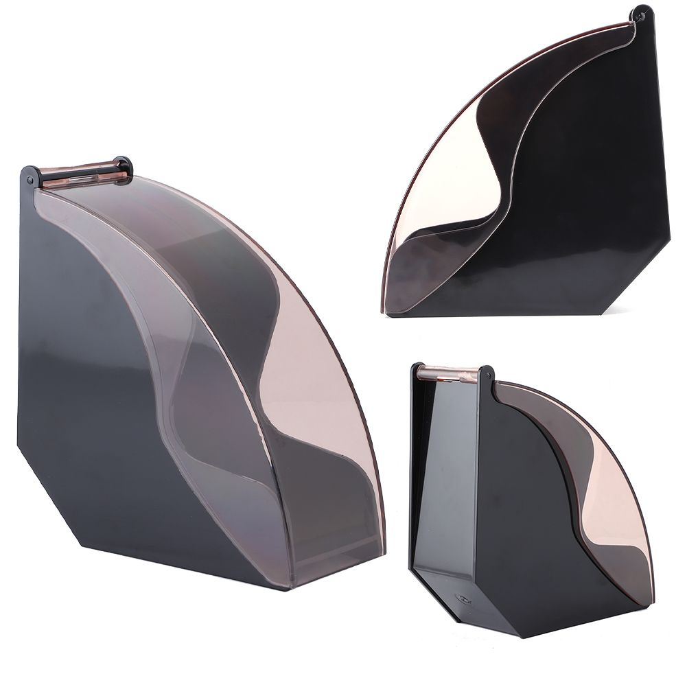 Acrylic Dust - Proof Coffee Filter Paper Holder Storage Dispenser Rack With view 6