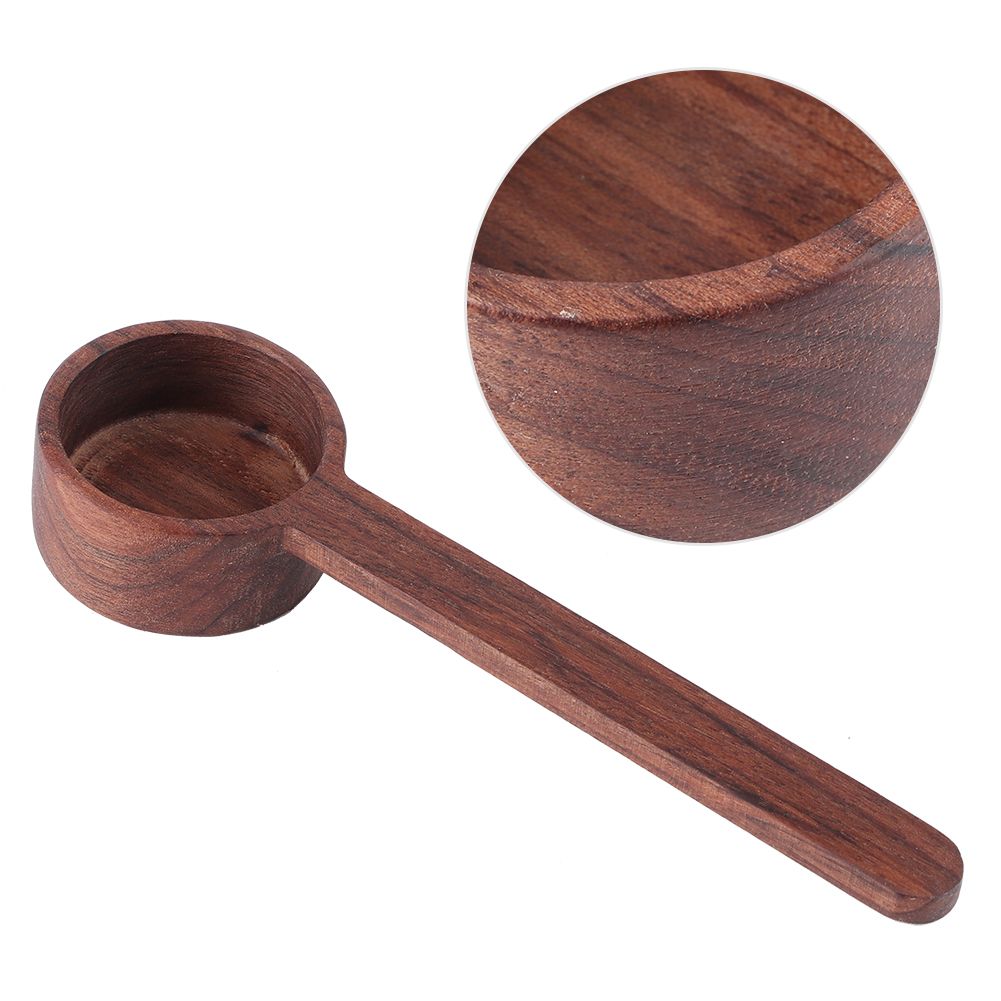Multifunction Wooden Measuring Spoon Coffee Spoon Home Kitchen Measuring