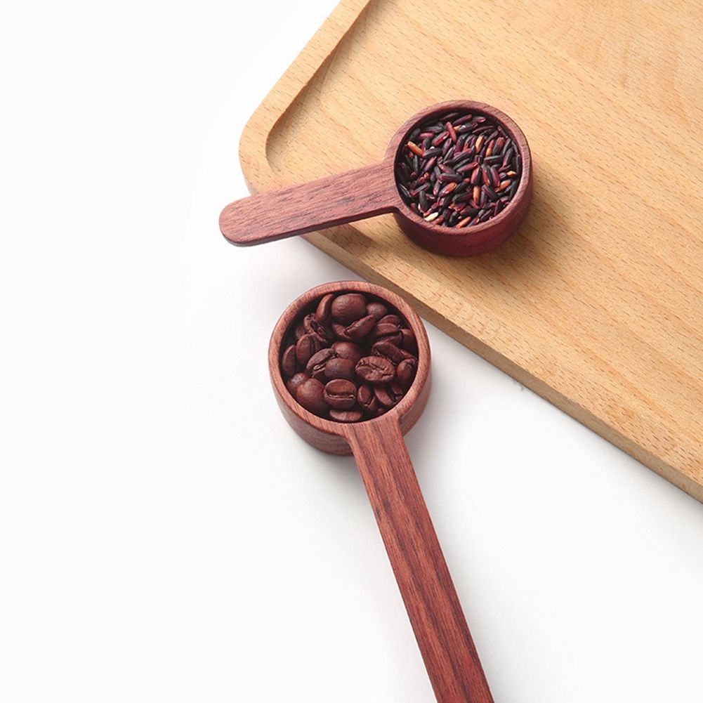 Multifunction Wooden Measuring Spoon Coffee Spoon Home Kitchen Measuring view 6