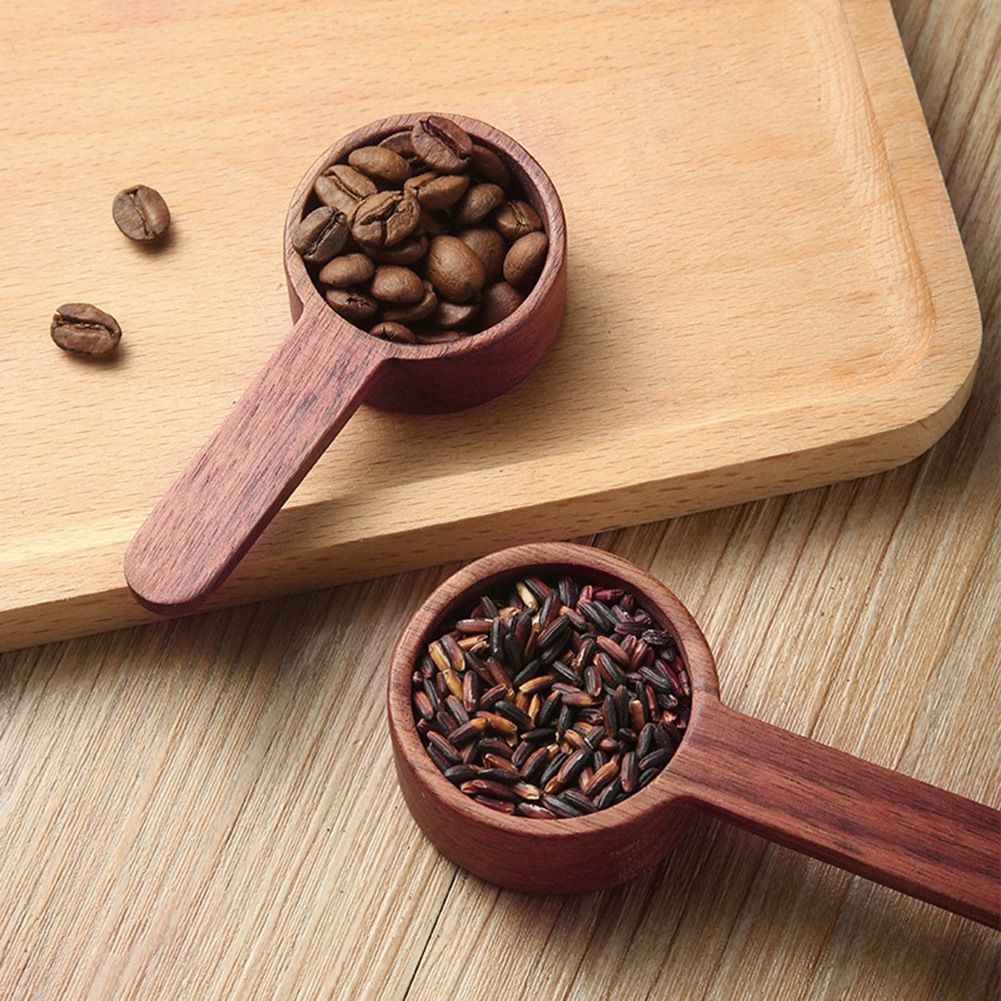 Multifunction Wooden Measuring Spoon Coffee Spoon Home Kitchen Measuring view 4