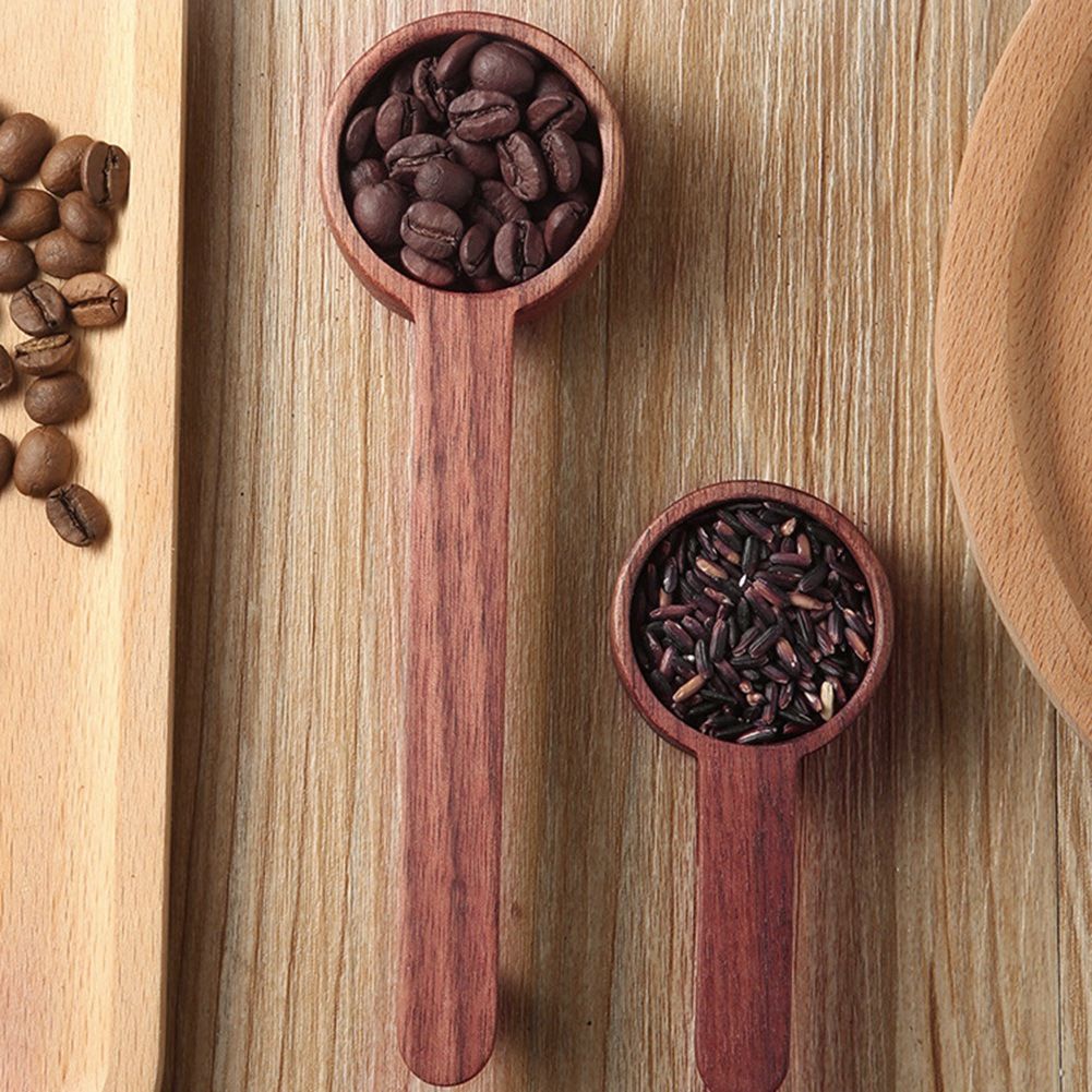 Multifunction Wooden Measuring Spoon Coffee Spoon Home Kitchen Measuring view 5