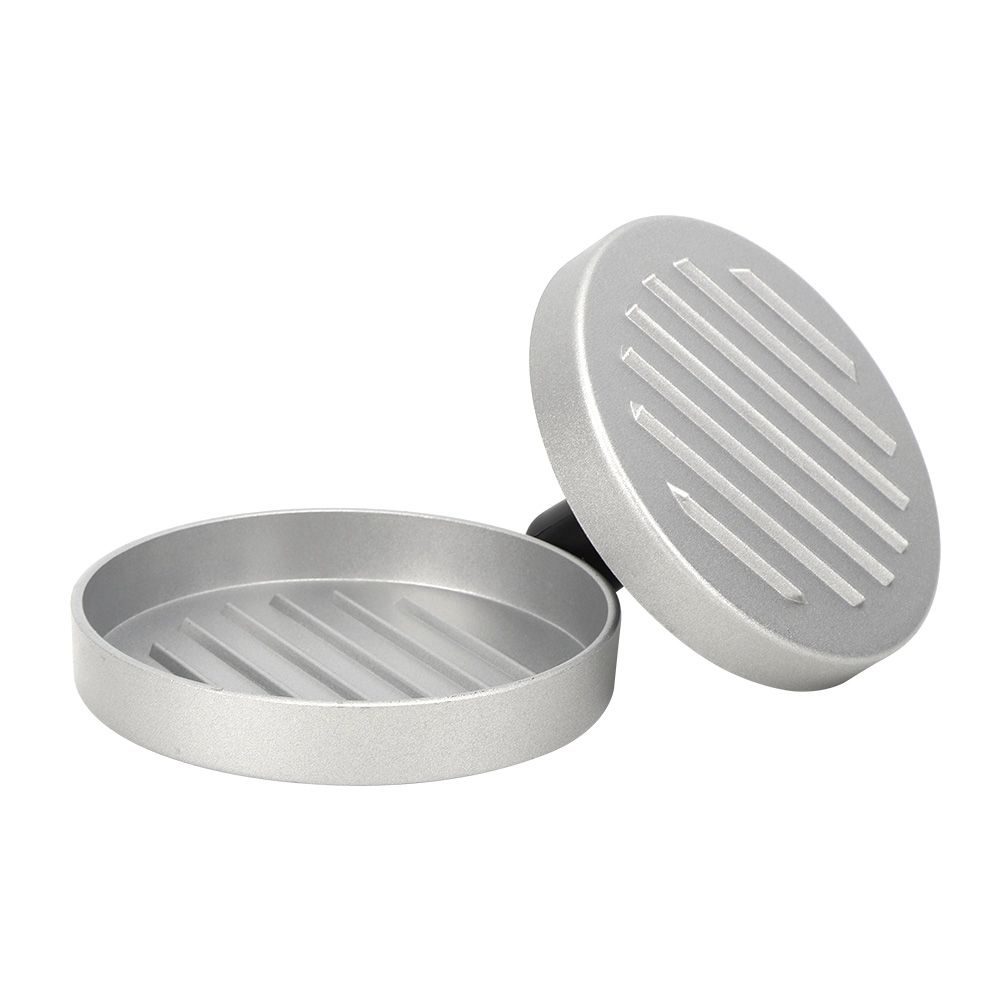 Hamburger Maker Meat Press Mold Manual Pressure Meat Pie Burger Machine DIY view 4