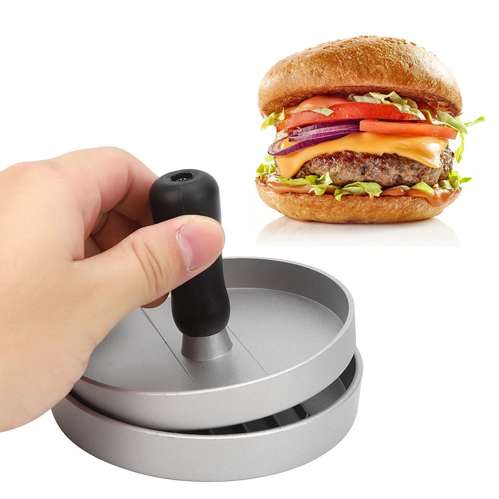 Hamburger Maker Meat Press Mold Manual Pressure Meat Pie Burger Machine DIY view 6